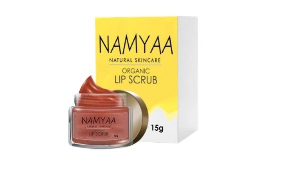 Namayaa Organic Lip Scrub, Exfoliates and Softens Lips