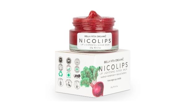 NicoLips Lip Scrub for Lightening and Brightening Dark Lips