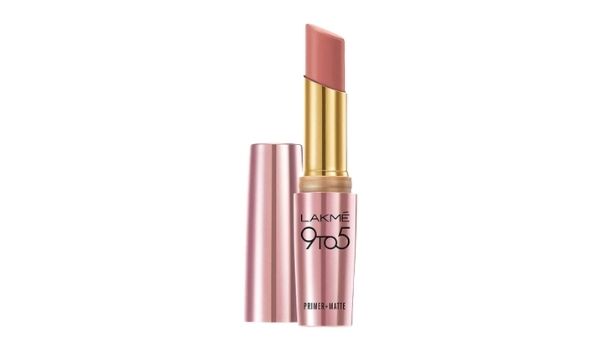 Lakme 9 to 5 Primer and Matte Lip Color - Blushing Nude